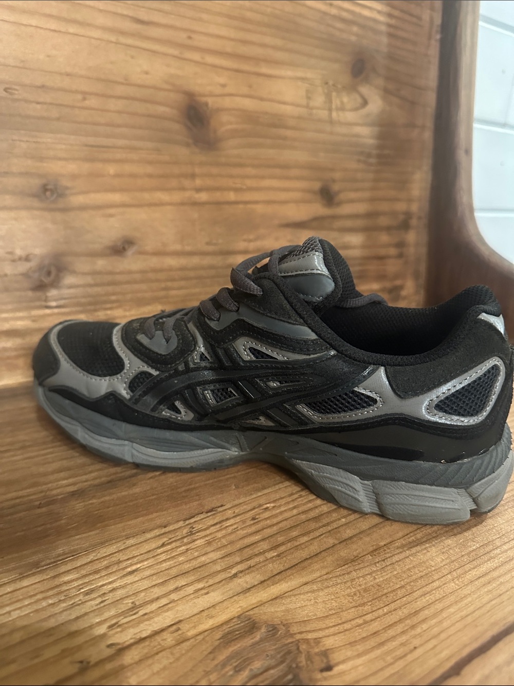Asics women’s Black and Gray Athletic Sneaker